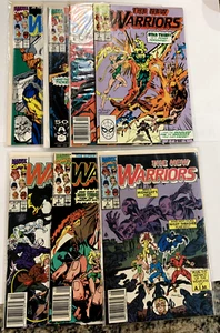 New Warriors # 2, 3, 4, 5, 8, 15, 17! Newsstand! Punisher! - Picture 1 of 5