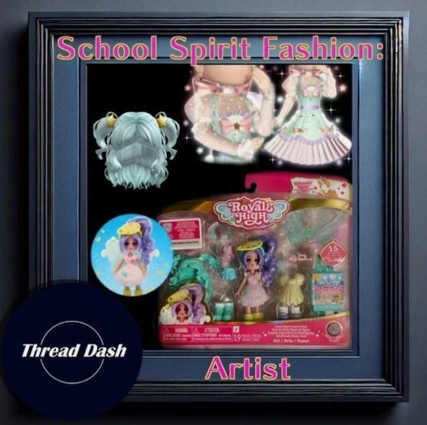 Royale High School Spirit Fashion Pack Kunst Sternenzöpfe NUR CODE Versand in msg - Bild 1 von 1
