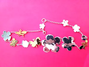 Robert Lee Morris Andy Warhol Collection Sterling Silver and Brass Necklace - Picture 1 of 13