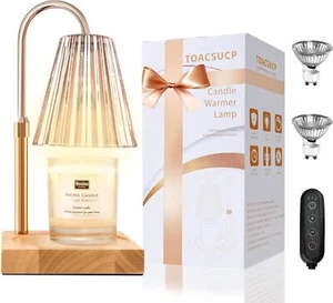 Verstellbare dimmbare Kerzenwärmer Lampe mit Timer - Bild 1 von 7