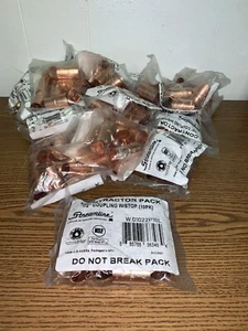 Case (200) Mueller Streamline W01022P10L Copper Coupling 1/2" Sweat Twenty 10 pk - Picture 1 of 3