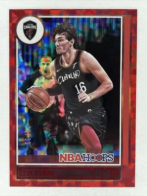 Cedi Osman 2021-22 Panini Hoops #135 Cavaliers Red /99 - Image 1 of 2