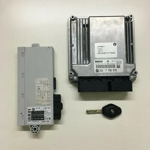BMW E60 535d ECU Engine Module DDE 7796678 CAS2 6965050 Key Lock Set - Bild 1 von 6