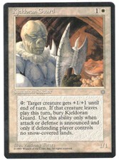 KJELDORAN GUARD Ice Age MTG Single WHITE Vintage WOTC Magic:The Gathering Common