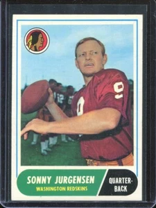 1968 Topps Football # 88 Sonny Jurgensen (EX-MT) Excellent to Mint - Picture 1 of 2