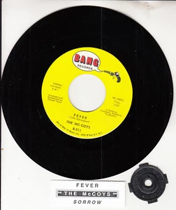 THE McCOYS Fever & Sorrow 7" 45 rpm vinyl record NEW + juke box title strip - Picture 1 of 1