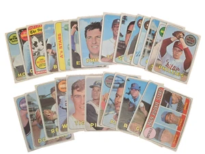 1969 Topps Baseball 25 card lot - EX or Better - Picture 1 of 5