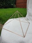 Copper Pyramid For Meditation, Cleansing & Charging Crystals - Gift - Giza Khufu