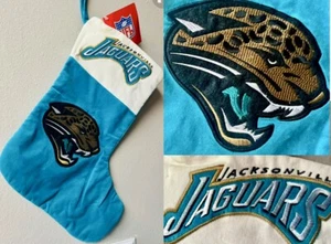 NFL VINTAGE JACKSONVILLE JAGUARS WEIHNACHTSSTRUMPF ~ NEU MIT ETIKETT - Bild 1 von 6
