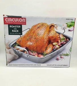 Circulon Premier Professional Roaster And Rack Non-Stick - Picture 1 of 5