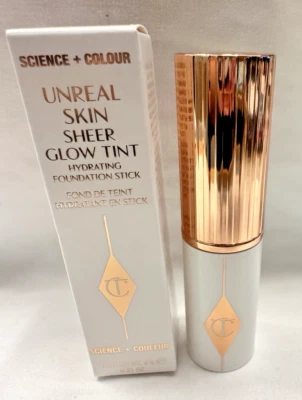 Charlotte Tilbury~ Unreal Skin Sheer Glow Tint~ (0.31oz/9g)~ #11/Tan~New in Box - Image 1 of 4