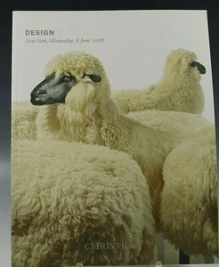 CHRISTIES CATALOG DESIGN ART FURNITURE FIGURINE LAMP NEW YORK 6/8/2016 - Picture 1 of 6