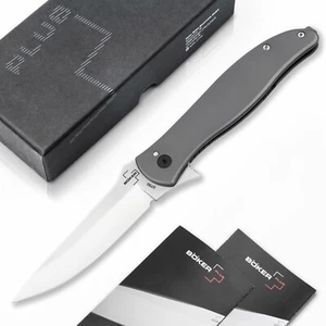 BOKER PLUS® The Escort Pocket Knife 3.50" Blade Nitro-V Frame Lock - 01BO638 - Picture 1 of 22