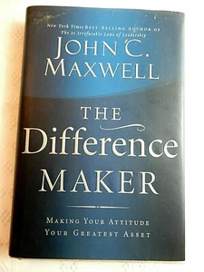 John C Maxwell The Difference Maker Hardcover with Dust Jacket 2006 Nelson Bus - Picture 1 of 9