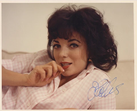JOAN COLLINS Autographed  Signed PHOTOGRAPH Dynasty Actress Cover