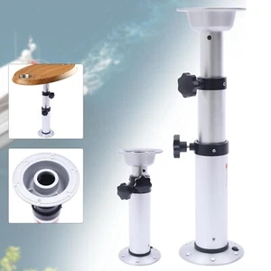 Soporte de pedestal base de mesa de pedestal altura ajustable mesa pierna ajuste RV barco yate - Imagen 1 de 17