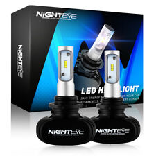 NIGHTEYE Led Headlight Bulbs High And Low Beam 9006 HB4 6500K For Car CSP Chips