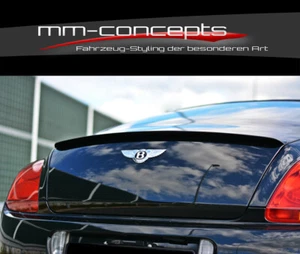 CUP Heckspoiler Ansatz SCHWARZ für Bentley Continental GT Spoiler Dachspoiler  - Bild 1 von 9