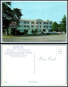 GEORGIA Postcard - Perry, New Perry Hotel F3 - Picture 1 of 1