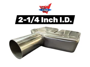 1970-74 Dodge Challenger Exhaust Tips (2-1/4 Inch I.D.) (304 Stainless Steel) - Picture 1 of 3