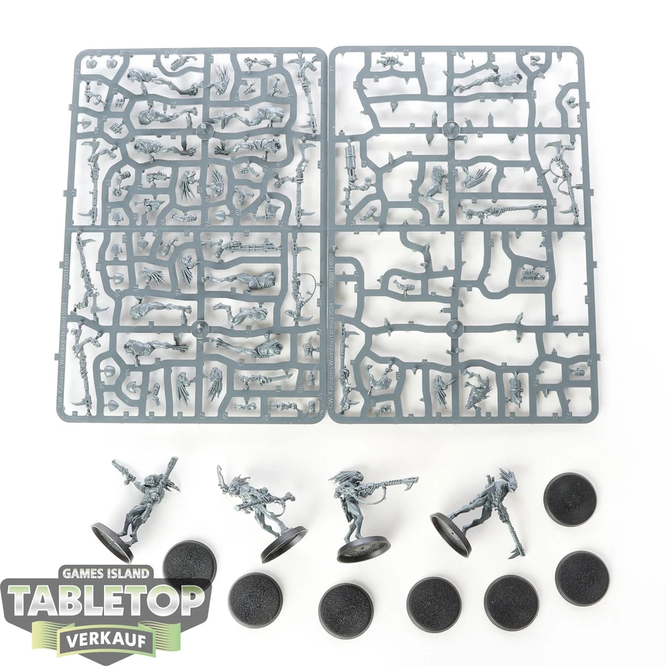 Tau Empire - 10x Kroot Carnivores - teilweise gebaut - Bild 1 von 1