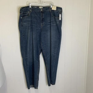 Brandneu Universal Thread Damengröße 22 W 90er Baggy Mid Rise blaue Jeans - Bild 1 von 11