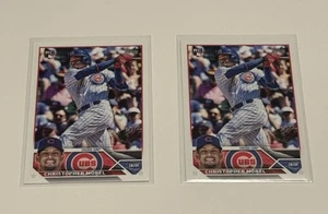 Christopher Morel 2023 Topps #308 Rookie RC LOT Chicago Cubs - Picture 1 of 2
