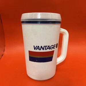Vintage Aladdin Vantage Cigarettes 20 Oz Travel Mug Cup NOS NEW - Picture 1 of 11