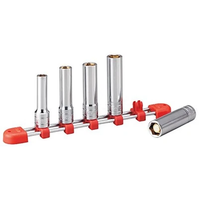 Kyoto Machine Tools KTC 9.5mm 3/8-inch Magnetic Deep Socket Set (5-Piece Set) - Image 1 of 4