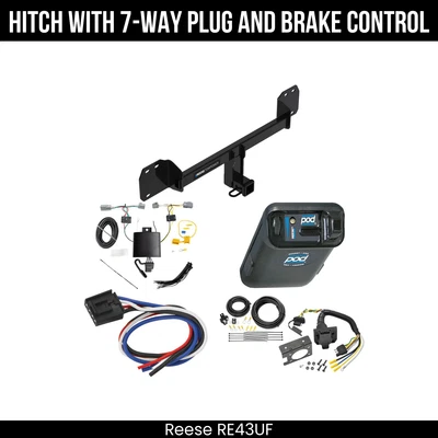 Control de freno de remolque de enganche Reese para receptor de 2" clase 3 19-25 Volvo XC40 84245 Foto 1 de 4