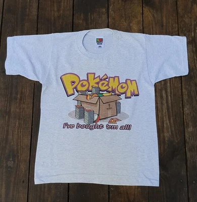 Camiseta Pokemon Vintage Años 90 Foto 1 de 4