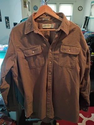 St John's Bay Chamois Cloth Made In USA Button Up Shirt Size XL Tall - Image 1 of 3