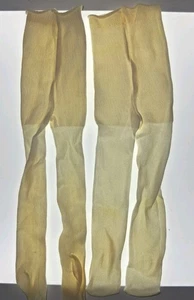 Lot of 2 Antique/Vintage Stocking Long Johns for German/French Bisque Head Dolls - Bild 1 von 6