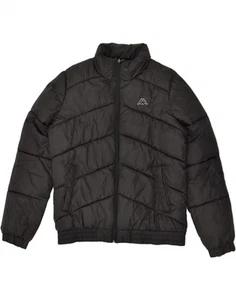 KAPPA Boys Padded Jacket 15-16 Years XL Black Polyester AT55 - Picture 1 of 3