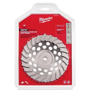 Milwaukee 49-93-7795 7 pulgadas Rueda Diamond Cup Segmentada-Turbo Foto 1 de 1