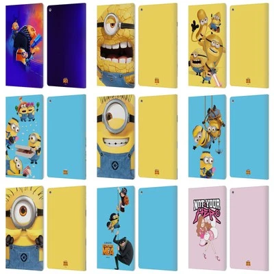 OFFICIAL DESPICABLE ME 4 GRAPHICS LEATHER BOOK WALLET CASE FOR AMAZON FIRE - Image 1 of 4