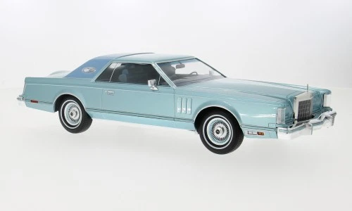 MCG18369 MCG, Lincoln Continental Mark V, Azzurro, 1978, 1:18 - Immagine 1 di 1