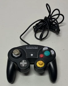 Loser Joystick Offizieller Schwarz Nintendo GameCube Controller DOL-003 OEM - Bild 1 von 1