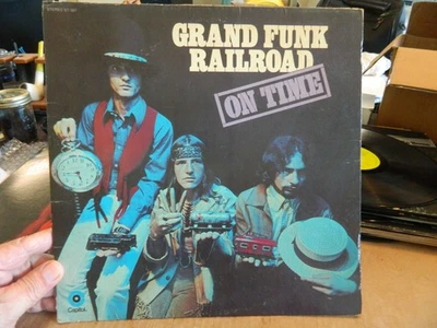 Grand Funk Railroad - On Time - 1969 Vinyl LP - Hard Rock - VG Foto 1 de 4