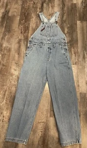 Vintage unionbay denim bibs medium baggy legs y2k - Picture 1 of 6