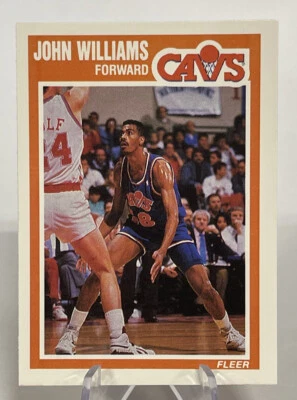 Fleer John Williams #31 Cleveland Cav 1989-90 “Hot Rod” 🔥🏀 Foto 1 de 2