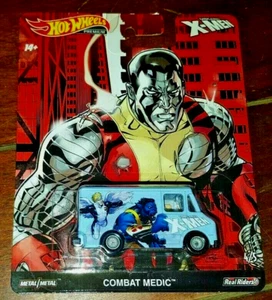 Hot Wheels Premium Real Riders: UNCANNY X-MEN - COMBAT MEDIC (2018, Mattel, 4/5) - Picture 1 of 2