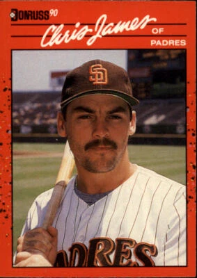 1990 Donruss #323 Chris James - NM - Image 1 of 2