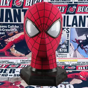 The Amazing Spiderman2 Maske Spider-Man Cosplay Kopfbedeckung Kostüm Maske Halloween - Bild 1 von 15