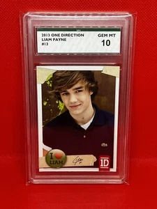 2013 One Direction - Liam Payne Card No. 13 | Graded Gem Mint 10 - Picture 1 of 3