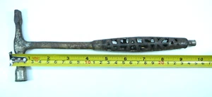 Antique Alaska Stove Co Metal stove tool~ tap hammer ALASKA handle [Q - Picture 1 of 6