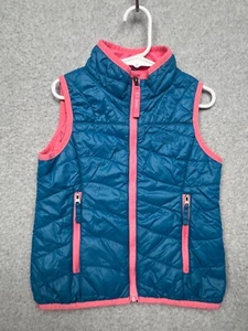 Ll Bean Girls Puffer Vest Thinsulate Insulated Size S / 4 Lightweight Outdoor - Picture 1 of 11