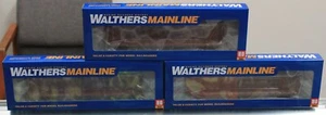 LOT of 3 HO - WALTHERS Mainline 910-50728, 50730, 50731 UNION PACIFIC 72' FLATS - Picture 1 of 5