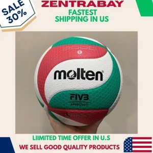 V5M5000 Voleibol Talla 5 – Suave PU Microfibra Interior Exterior Match Ball - Imagen 1 de 2