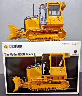 ERTL PRECISION CONSTRUCTION JOHN DEERE 650H DOZER 1/16 DIECAST - Image 1 of 4